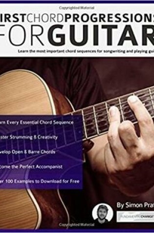 Cover of First Chord Progressions for Guitar