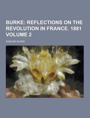 Book cover for Burke Volume 2