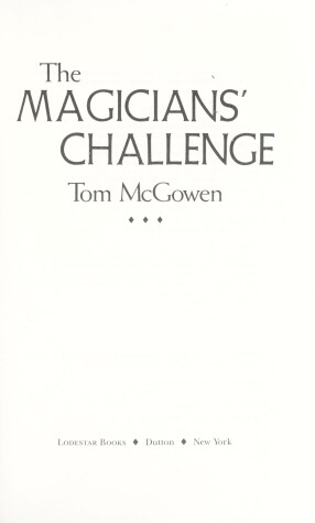 Book cover for Mcgowen Tom : Magicians' Challenge (Hbk)