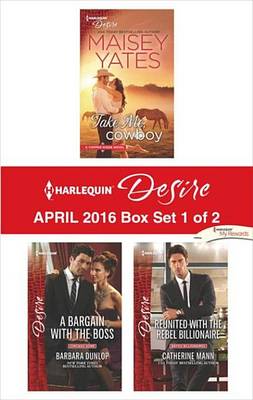 Book cover for Harlequin Desire April 2016 - Box Set 1 of 2