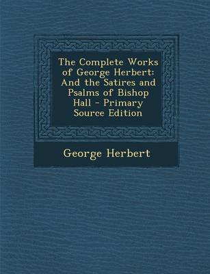 Book cover for The Complete Works of George Herbert