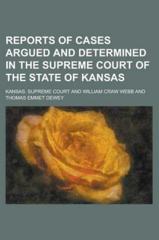 Cover of Reports of Cases Argued and Determined in the Supreme Court of the State of Kansas