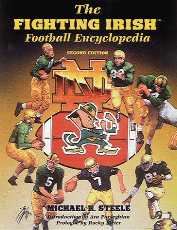 Book cover for The Fighting Irish Football Encyclopedia