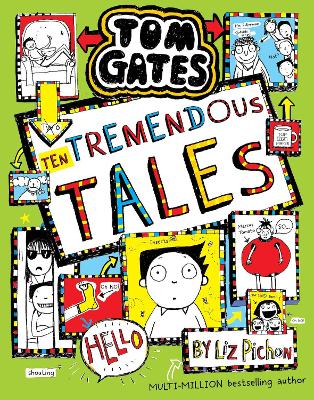 Book cover for Tom Gates 18: Ten Tremendous Tales (HB)