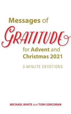 Book cover for Messages of Gratitude for Advent and Christmas 2021