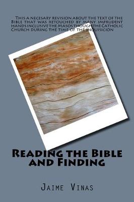 Cover of Reading the Bible and Finding