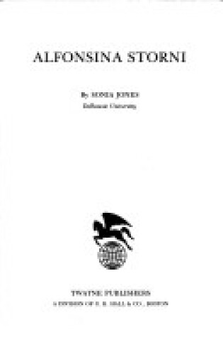 Cover of Alfonsina Storni