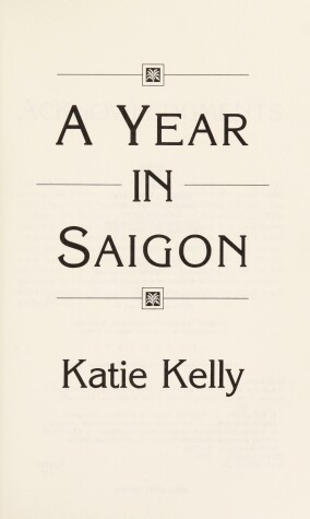 Book cover for A Year in Saigon