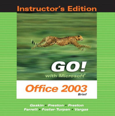 Book cover for Go Office 2003 Brief Instr. Ed. Package