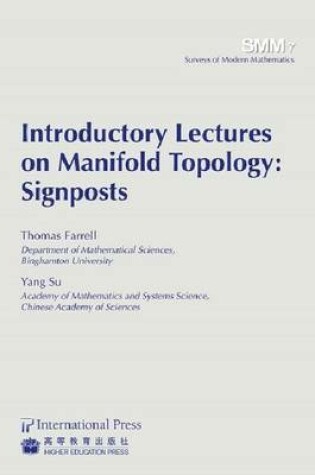 Cover of Introductory Lectures on Manifold Topology