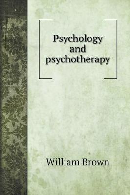 Book cover for Psychology and psychotherapy