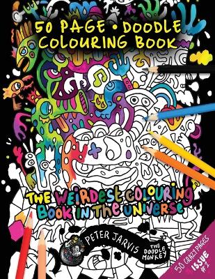 Book cover for The Weirdest colouring book in the universe #1