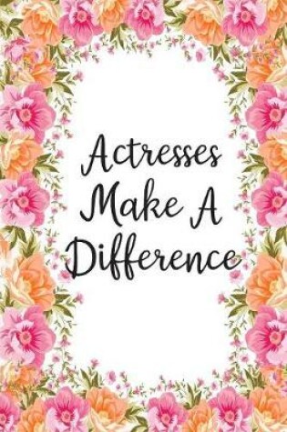 Cover of Actresses Make A Difference