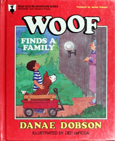 Book cover for Woof Finds a Family