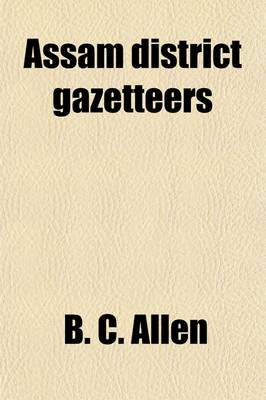 Book cover for Assam District Gazetteers Volume 10