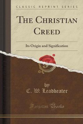 Book cover for The Christian Creed