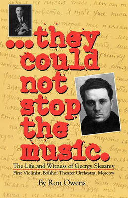 Book cover for They Could Not Stop the Music