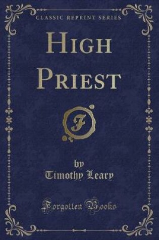 Cover of High Priest (Classic Reprint)