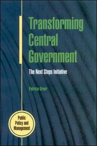 Cover of Transforming Central Government