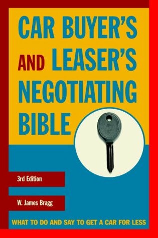 Cover of Car Buyer's and Leaser's Negotiating Bible