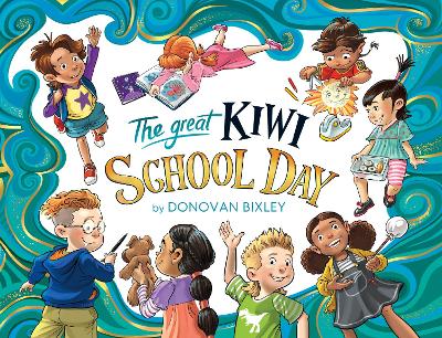 Book cover for The Great Kiwi School Day