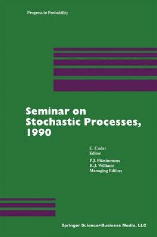 Cover of Seminar on Stochastic Processes, 1990