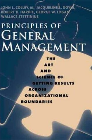 Cover of Principles of General Management