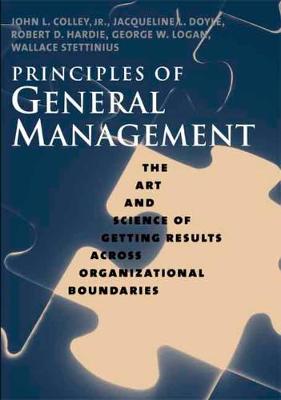 Book cover for Principles of General Management