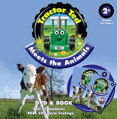 Book cover for Tractor Ted Meets the Animals