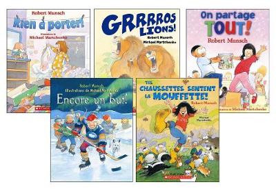 Book cover for More Laughs with Robert Munsch, in French! (Pre-K to Grade 3)