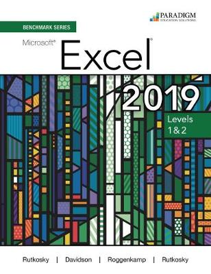 Book cover for Benchmark Series: Microsoft Excel 2019 LevelS 1 & 2