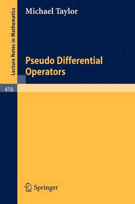 Cover of Pseudo Differential Operators