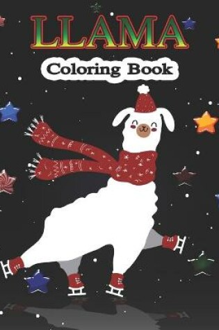 Cover of Llama Coloring Book