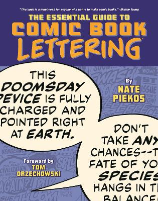 Book cover for Essential Guide to Comic Book Lettering