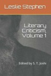 Book cover for Literary Criticism, Volume 1