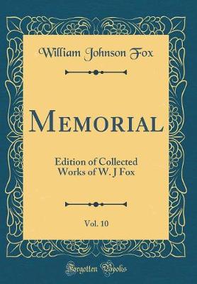 Book cover for Memorial, Vol. 10