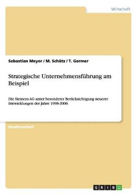 Book cover for Strategische Unternehmensfuhrung am Beispiel