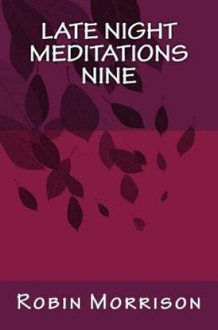 Cover of Late Night Meditations Nine