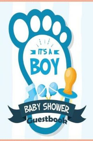 Cover of It's a boy Baby Shower Guestbook