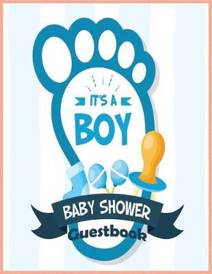 Book cover for It's a boy Baby Shower Guestbook