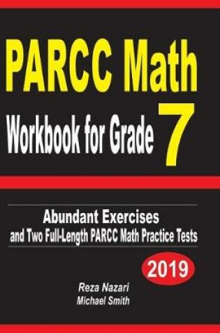 Cover of PARCC Math Workbook for Grade 7