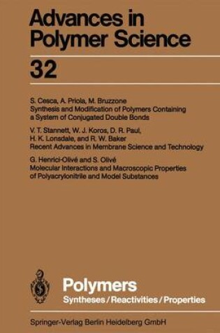 Cover of Polymers