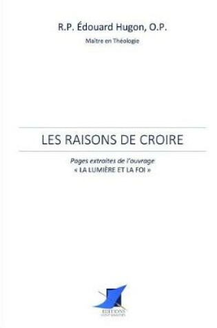 Cover of Les raisons de croire