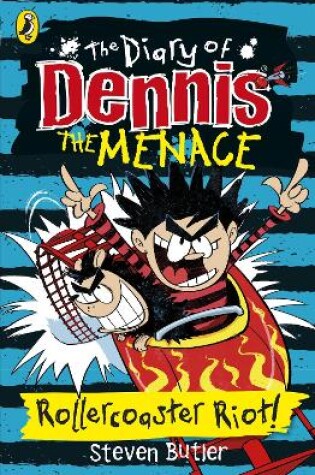 Cover of The Diary of Dennis the Menace: Rollercoaster Riot! (book 3)