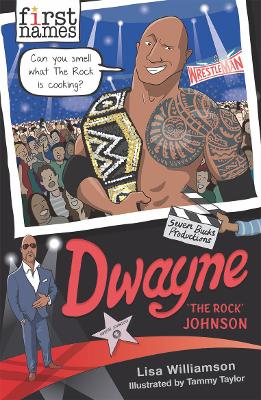 Book cover for First Names: Dwayne ('The Rock' Johnson)