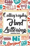 Book cover for Calligraphy and Hand Lettering Practice Book