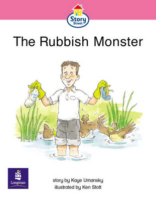 Book cover for Story Street Emergent Stage Step 6: The Rubbish Monster Large Book Format