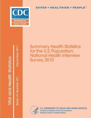 Book cover for Vital and Health Statistics Series 10, Number 251