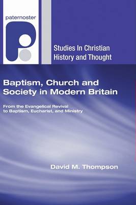 Book cover for Baptism, Church and Society in Modern Britain