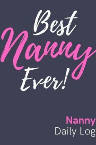 Cover of Nanny Daily Log